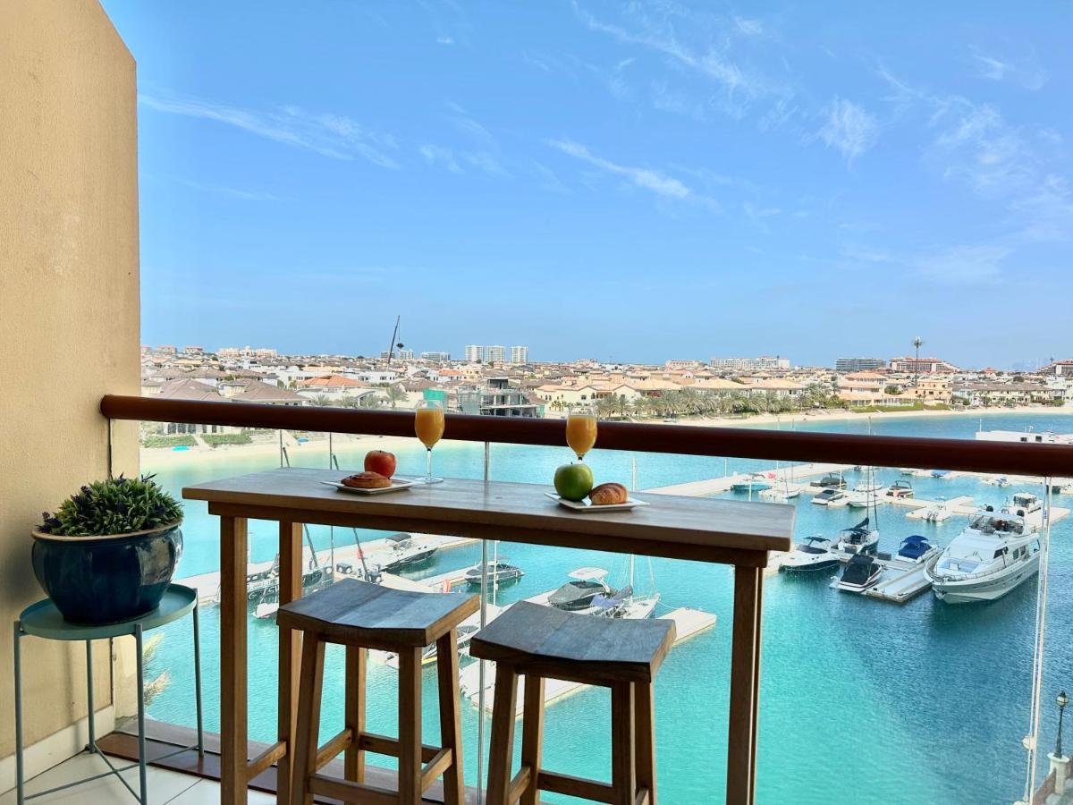 Luxury On The Palm With Marina View Balcony Apartment Dubai Exterior photo
